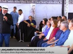 13:02 –
Lula faz discurso de candidato, promete voltar a MT e defende política civilizada em palanque com Mauro Mendes