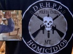 07:34 –
Soldado mata esposa a tiros dentro de casa em Cuiabá e delegado diz que PM levou armamento