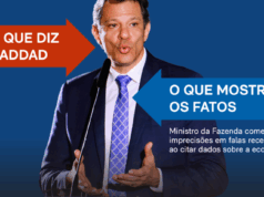 Haddad comete imprecisões ao citar dados econômicos