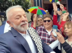 Vídeo: Lula recebe lenço que simboliza apoio a palestinos – 04/06/2025 – Mundo