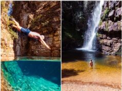 Família que tem projeto de volta ao mundo passa por MT e se impressiona: “paraíso de águas cristalinas’