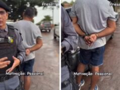 PM prende suspeito de esfaquear homem no trânsito e revela que crime teve motivação passional