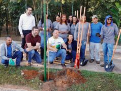 Prefeitura de Rondonópolis | Prefeito marca início das ações da Semana do Meio Ambiente com plantio de árvores