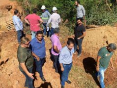 Prefeitura apresenta avanços na reconstrução da ponte entre Monte Castelo e Vila Operária