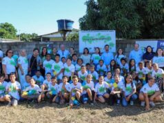 Prefeita se une a alunos e empresas para recuperar área na região do Paula I