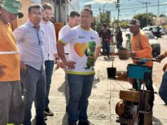 Prefeitura de Rondonópolis | Cláudio Ferreira lidera grande mutirão de limpeza no Dia do Meio Ambiente