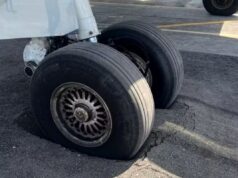 Avião atola em Fernando de Noronha antes de decolar para o Recife
