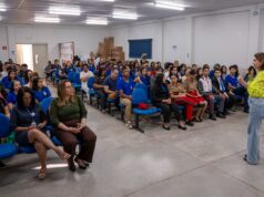 Prefeitura de Rondonópolis | Saúde une esforços com grêmios estudantis e vereadores mirins para ampliar vacinação contra HPV