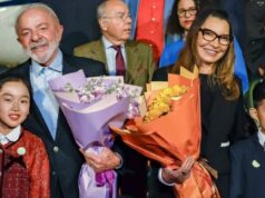 Janja passou 130 dias fora do Brasil, 24 a mais que Lula