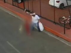 Padrasto é preso por espancar enteada de 2 anos na rua. Vídeo