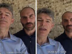 Ao lado de Eduardo Bolsonaro, Medeiros culpa Lula por taxação; dupla exige anistia e ação contra Moraes para negociar com EUA