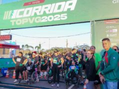 Flavia Moretti participa da 1ª edição da Corrida Top VG