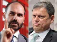 Bolsonaro diz que falou com Eduardo e Tarcísio: “Não podemos dividir”