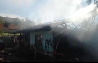 Idoso é salvo de incêndio com queimaduras graves e heroína fica ferida