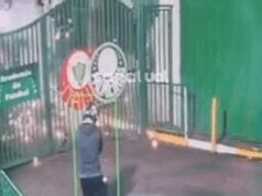 Vídeo mostra ataque com bombas e rojões ao CT do Palmeiras