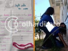 Folha apreendida revela hierarquia e lema de grupo que agrediu estudante em escola; veja o documento