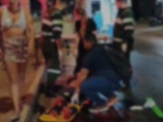 Motociclista tem perna decepada em grave acidente em Várzea Grande: veja vídeo