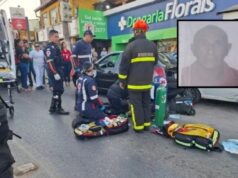 Motorista sofre mal súbito e morre após bater veículo em placa ao lado da rodoviária de Cuiabá; veja vídeo