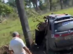 Acidente entre viatura dos Bombeiros e carro deixa motorista morto na MT-170