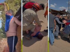 Homem que ajudava a apagar incêndio é preso por desacatar bombeiros em MT: veja vídeo