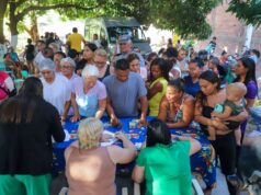 Várzea Grande entrega 172 cestas básicas arrecadadas na Corrida TOP VG