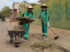 Prefeitura intensifica serviços de zeladoria em diversos bairros de Várzea Grande
