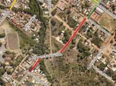 Travessia sobre córrego Água Limpa está interditada para obras