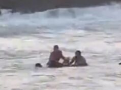 Jovem de 26 anos é resgatada após quase se afogar em mar de Salvador
