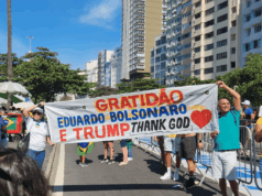 Atos bolsonaristas em SP, Rio e DF têm bandeiras dos EUA e apoio a Trump