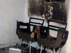 Briga de casal termina em incêndio e destruição parcial de casa