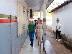 Prefeita Flávia Moretti anuncia reforma da USF do Capão Grande