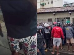 Vídeo: policial penal atira em pé de entregador no Rio de Janeiro