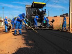 Pirinéu recebe mais de 2,7 mil metros de pavimentação asfáltica