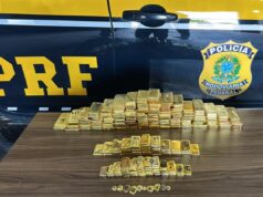 PRF apreende 103 quilos de ouro avaliados em quase R$ 60 milhões