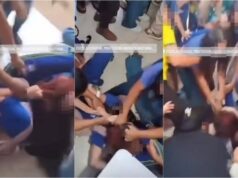 Aluna é espancada por colegas com socos, chutes e puxões de cabelo em escola de MT; veja vídeo