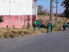 Secretaria executa serviços urbanos em diversos bairros nesta terça-feira