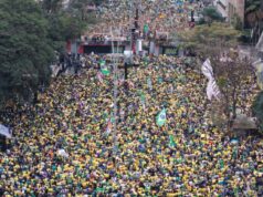 Ato pró-Bolsonaro reúne 48.800 na Paulista antes de semana decisiva no STF