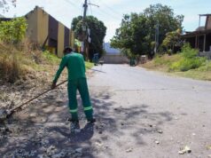 Secretaria executa serviços urbanos em diversos bairros nesta quinta-feira (11)