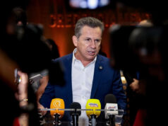 Mauro Mendes recebe alta após quebrar costelas