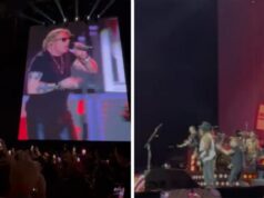 Guns N Roses faz show histórico e abre apresentação em Cuiabá com Welcome To The Jungle