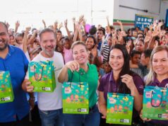 Prefeita Flávia Moretti acompanha mutirão de atendimentos no bairro São Mateus – Prefeita Flávia Moretti acompanha mutirão de atendimentos no bairro São Mateus