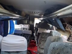 Passageiros foram arremessados de ônibus que tombou e matou 15 em PE