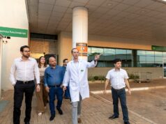 Prefeitura de Rondonópolis | Equipe da Saúde Municipal visita Hospital Mário Perrone e conhece estrutura