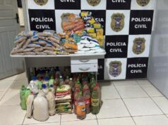 Polícia apreende itens de cestas básicas desviados de programa do Governo