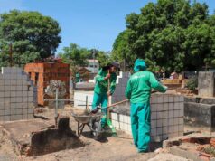 Prefeitura intensifica limpeza nos cemitérios de Várzea Grande – Prefeitura intensifica limpeza nos cemitérios de Várzea Grande