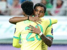 Rodrygo, Estêvão e Vini mágicos