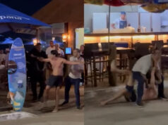 orla de Maceió, em Alagoas, vira palco de pancadaria