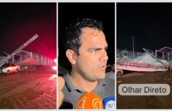 Secretário promete indenizar donos de carros atingidos por cobertura de arquibancada e diz que prova de Stock Car está mantida