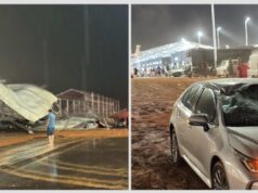 Após vendaval destruir cobertura de arquibancadas, MP pede realocação do público nas corridas de Stock Car