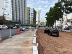 Obras do BRT avançam com drenagem e concretagem de asfalto em Cuiabá